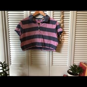 Vintage Cropped Polo
